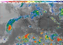 Lluvias fuertes para Jalisco, Nayarit y Colima