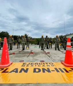 Militares se alistan para implementar el Plan DNIII-E en Puerto Vallarta