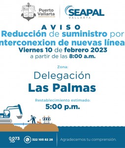 Reducción de agua en Las Palmas