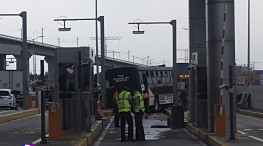 Se accidenta autobús de futuros policías en la México-Toluca