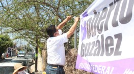 Sol a sol y de frente, Roberto González sigue haciendo campaña federal