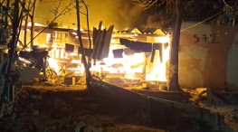 Trágico incendio en colonia Lomas del Medio: un hombre fallece en el siniestro