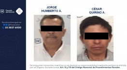 Vinculan a proceso por abuso sexual a Jorge Humberto A. y a César Quirino R