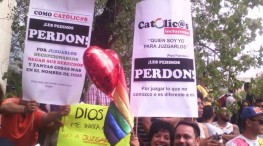 MARCHA LGBTTT RESGUARDADA Y CON APOYO CATÓLICO