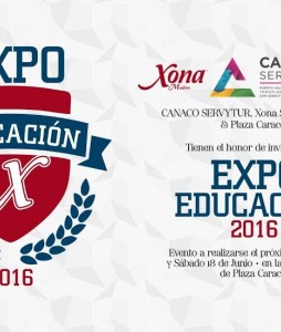 Invita CANACO a la primera Expo Educación en Puerto Vallarta.