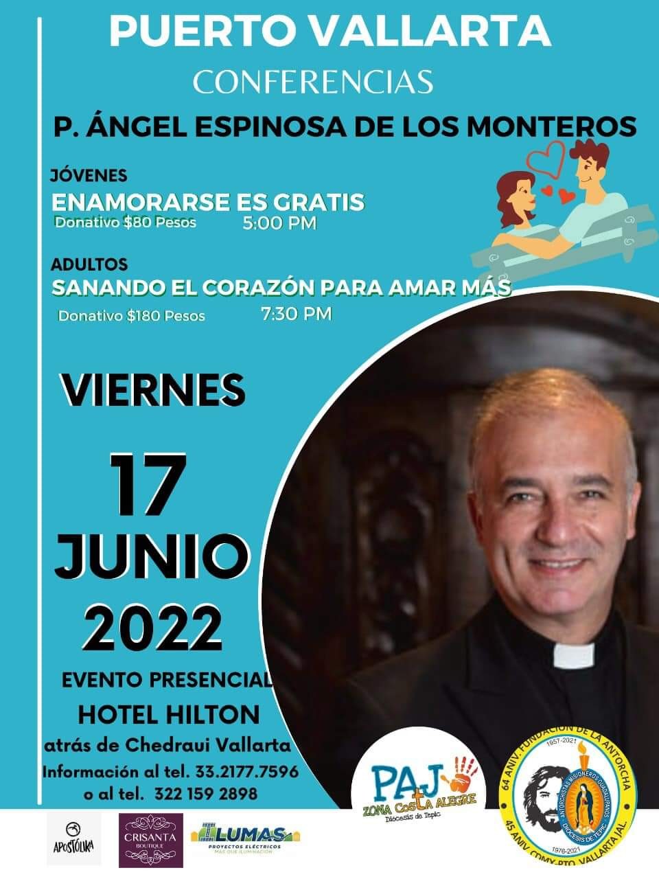 El padre influencer Ángel Espinosa de los Monteros estará en Vallarta |  Reporte Diario Vallarta